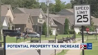 Potential property tax increase in Davidson County