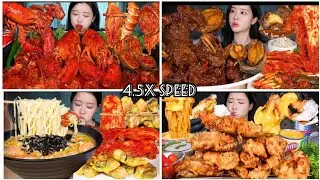 Asmr. Mukbang_spicy and tasty food #mukbang_spicy #mukbang_spicy 