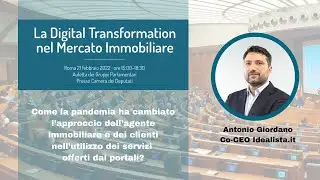 Antonio GiordanoCo-CEO Idealista.it - La Digital Trasformation nel Mercato Immobiliare