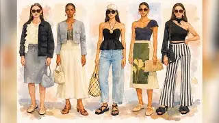 Daily Outfit Ideas with Trousers-Short-Skirt Look Pretty and Elegant for Women - What To Wear Today