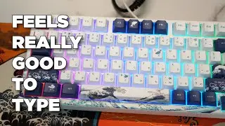 Womier S-K80 75% Keyboard with Color Multimedia Display Mechanical Gaming Keyboard