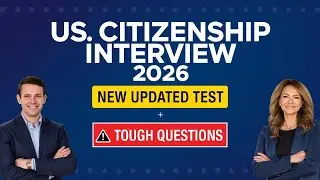 2026 U.S. Citizenship Interview (REAL QUESTIONS & MODEL ANSWERS) | USCIS N-400 | Passport to USA