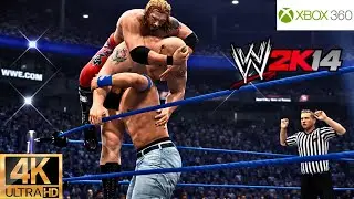 WWE 2k14 Edge vs Big Show vs John Cena (30yearsofwrestlemania)