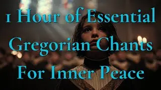 1 Hour of Essential Gregorian Chants For Inner Peace | Enchanting Sacred Music for Prayer ✨🕊️