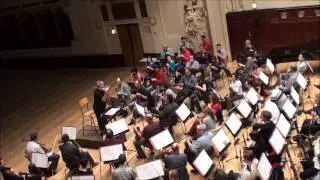 Symfonický orchestr hl. města Prahy FOK zkouší Otmara Máchu