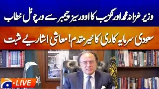 🔴𝗟𝗶𝘃𝗲: Finance Minister Muhammad Aurangzeb virtual address to the  Overseas Chamber of Commerce