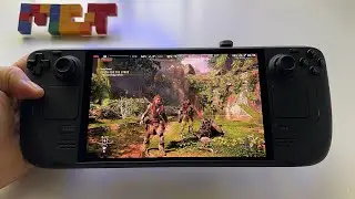 Horizon Forbidden West + HDR | Steam Deck OLED handheld gameplay | Steam OS