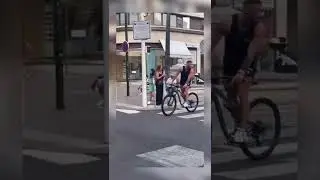 Conor McGregor Greeting A Fan On His Bike
