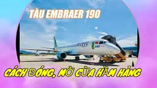 Embraer 190 Cargo door operation