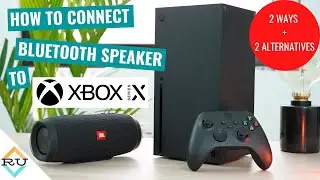 How to Connect Bluetooth Speaker to Xbox Series X. Tutorial.
