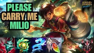 Wild Rift Milio Support Gameplay in Season 16 in Gm elo