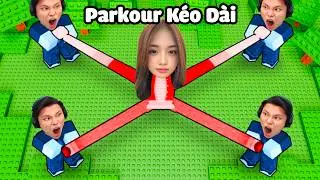 Mochi & JayGray CHIA TAY vì Parkour KÉO DÀI Tay Chân💔😢Thử Thách CẶP ĐÔI Teamwork Obby | Roblox