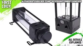 Alphacool Eisbecher Pump+Reservoir Combo with New Apex VPP Pump Launched - All Spec, Features & More