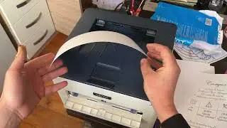 Xerox B230 Test printing on Heavy Paper 250g / m2