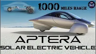 APTERA SEV - LUNA | Solar Electric Vehicle | 110mph Top Speed | 1000 Miles Range | AutoAspects