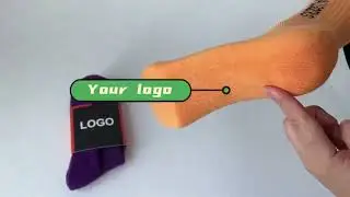 Anti-slip kids cotton socks