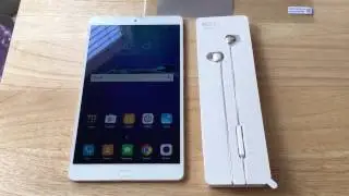 Huawei MediaPad M3 4G LTE Unlocked Android Tablet Unboxing 12-11-16