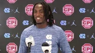 UNC Conner Harrell Post-Charlotte Press Conference | Inside Carolina Interviews