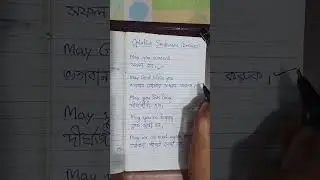 Optative Sentences ( Desire ) #learnbengali #bengali #learnbengalithroughenglish