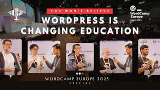 You Won’t Believe How #WordPress Is Transforming Education Worldwide | #WCEU 2025 Exclusive #talks