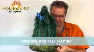 1Toys.dk  Nordamerikansk mammuttr&aelig; med fingerdukker 5006 Folkmanis