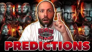 WWE Bad Blood 2024 Predictions!