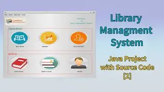 Library Management System | Java Project | NetBeans & MySQL | 2 Login Page