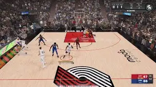 Walter Davis Clutch three in Nba 2k23 player control online