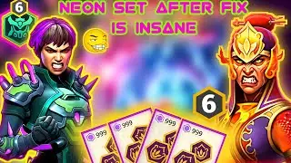 Neon phantom set after nerfed is insane damage ruolan lvl6 best set to beat ruolan lvl6