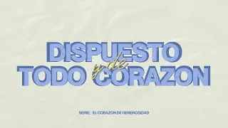 DISPUESTO Y DE TODO CORAZÓN | ELFARO Campello