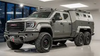 2026 GMC 6x6 Armored Camper | Extreme Luxury Off-Road Survival Truck