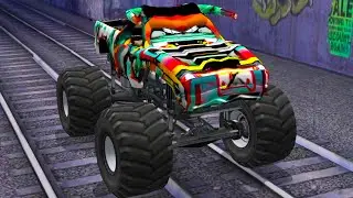 Playable AI Monster Trucks