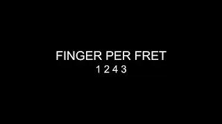 Finger Per Fret - 1 2 4 3