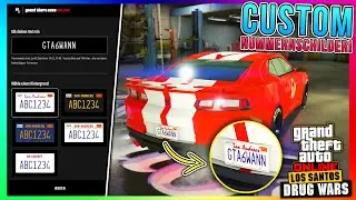 ⚠️ NEUER NUMMERNSCHILD EDITOR IN GTA ONLINE IST DA! | Anleitung | GTA 5 Drug Wars Update News