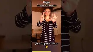 Hand Moves to remember the commandments!!