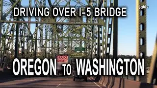 I 5 Bridge from Oregon to Washington