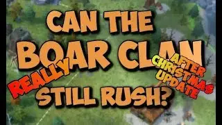 Northgard Can the Boar clan still rush? (after christmas update/nerf) pt.2