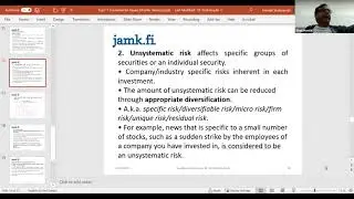 Nokia Beta Estimating Systematic Risk 22 9 2021
