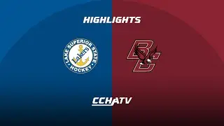 Lake Superior State vs. Boston College Highlights 12/29/25