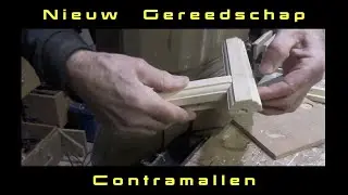 Nieuw Gereedschap nr.18 Contrafrees voor Duivejager gefreesde Roetjes