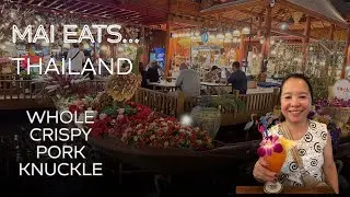 Mai Eats... Thailand! Crispy Pork Knuckle at Local Market
