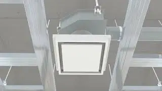 VENTMANN frameless gypsum composite diffusers: SQUARE, CIRCLE and LINE