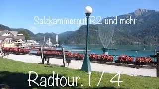 Salzkammergut Radtour R2 mit dem E-Bike  :  Tag 1/4  Salzburg - Bad Goisern ( Österreich )