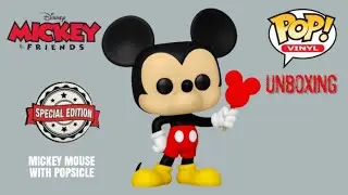 Mickey Mouse With Popsicle Funko Pop Vinyl Disney Mickey And Friends Special Edition Exclusive
