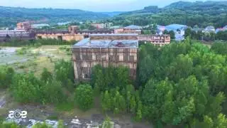 Aerial 3D scan of a building - Esch sur Alzette, Luxembourg