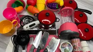 Unboxing Mini Kitchen Set Miniature Sets Asmr hello kitty Mini Kitchen 20