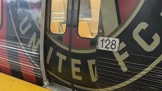 Marta train CQ310 128 hypecar Lindberg Center to Airport  station 🔴 Redline