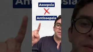 Diferen&ccedil;a entre assepsia e antissepsia. #educacaomedica #medicina #enfermagem