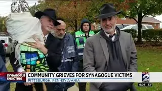 Community grieves for synagogue victims