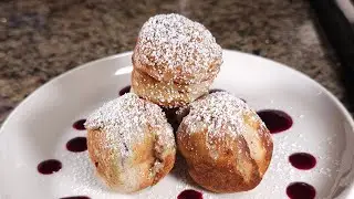 Protein-Packed Blueberry Æbleskiver! 🍋💥 #NeverFollowTheRecipe